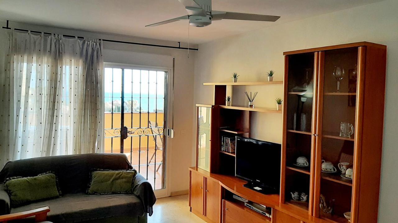 Apartamento De 2 Dormitorios, Gran Terraza, Vistas Al Mar Cerca Playa Carvajal ベナルマデナ エクステリア 写真