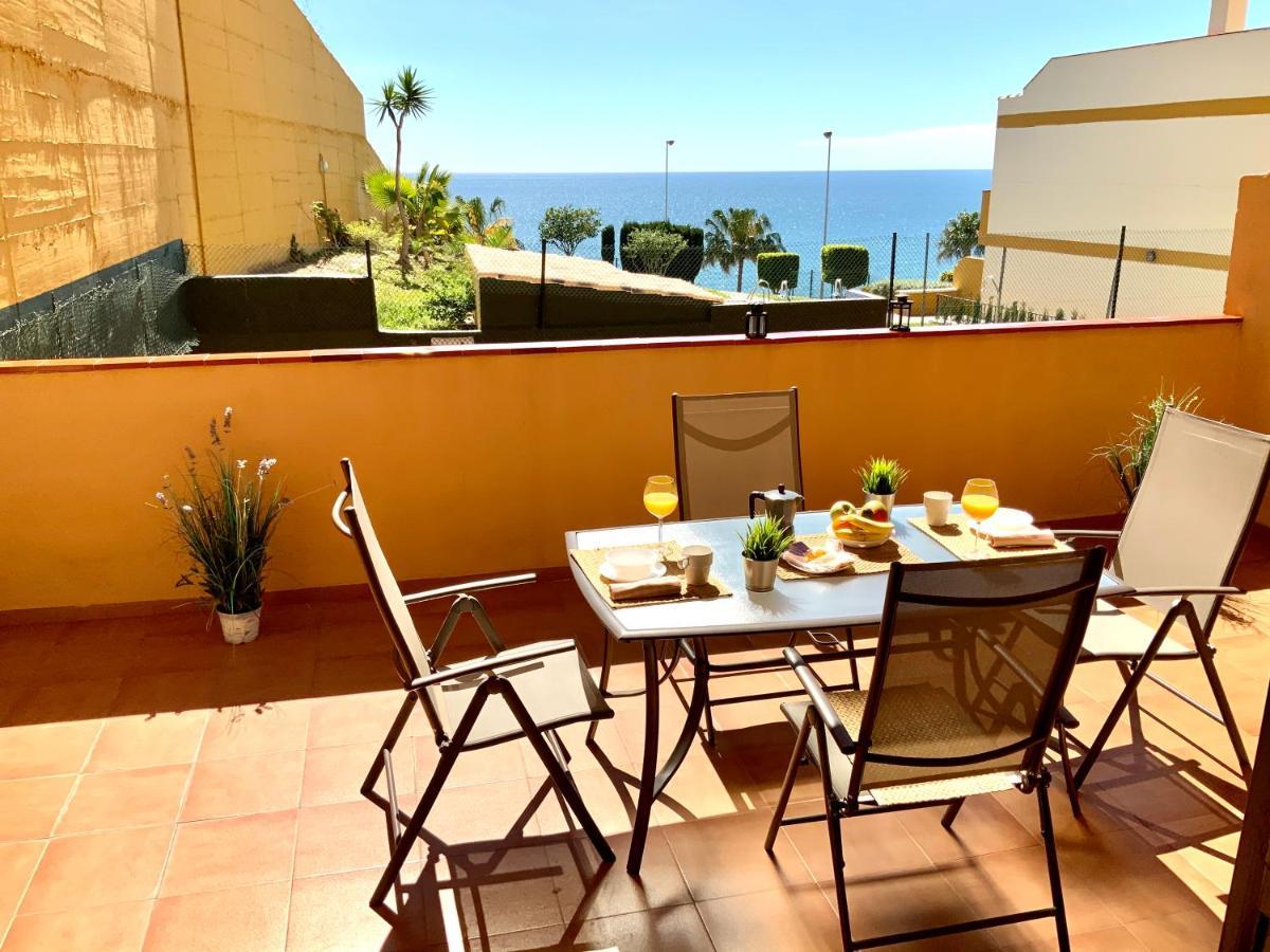 Apartamento De 2 Dormitorios, Gran Terraza, Vistas Al Mar Cerca Playa Carvajal ベナルマデナ エクステリア 写真