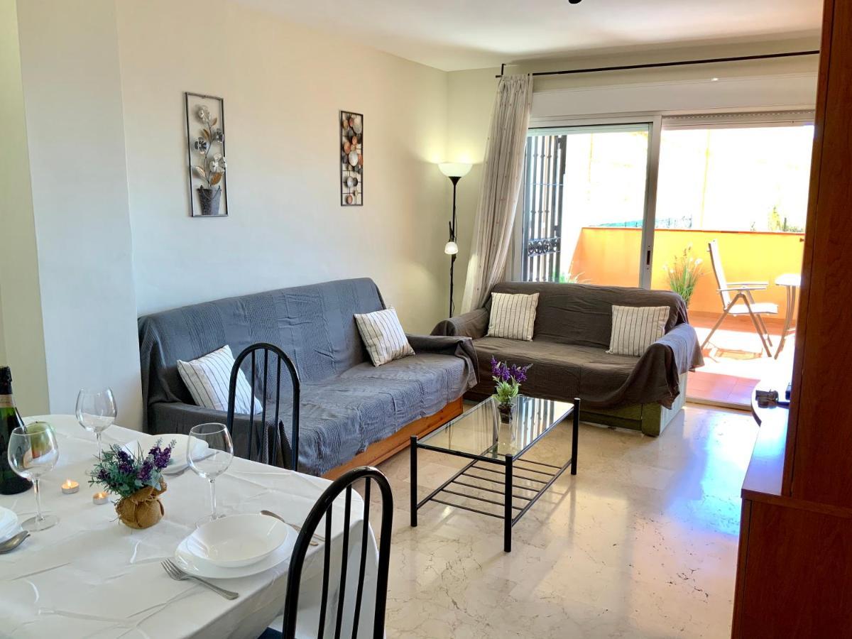 Apartamento De 2 Dormitorios, Gran Terraza, Vistas Al Mar Cerca Playa Carvajal ベナルマデナ エクステリア 写真