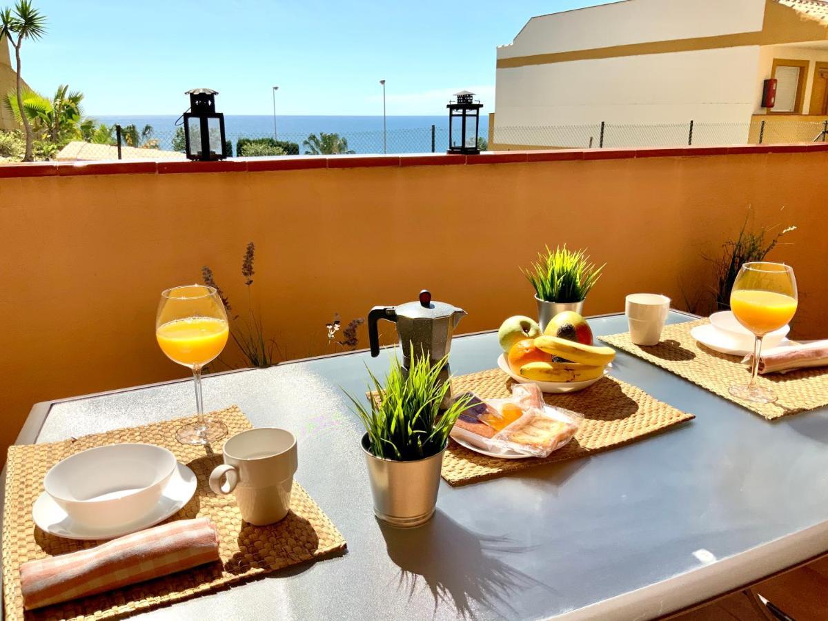 Apartamento De 2 Dormitorios, Gran Terraza, Vistas Al Mar Cerca Playa Carvajal ベナルマデナ エクステリア 写真