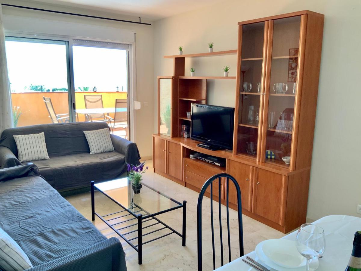 Apartamento De 2 Dormitorios, Gran Terraza, Vistas Al Mar Cerca Playa Carvajal ベナルマデナ エクステリア 写真
