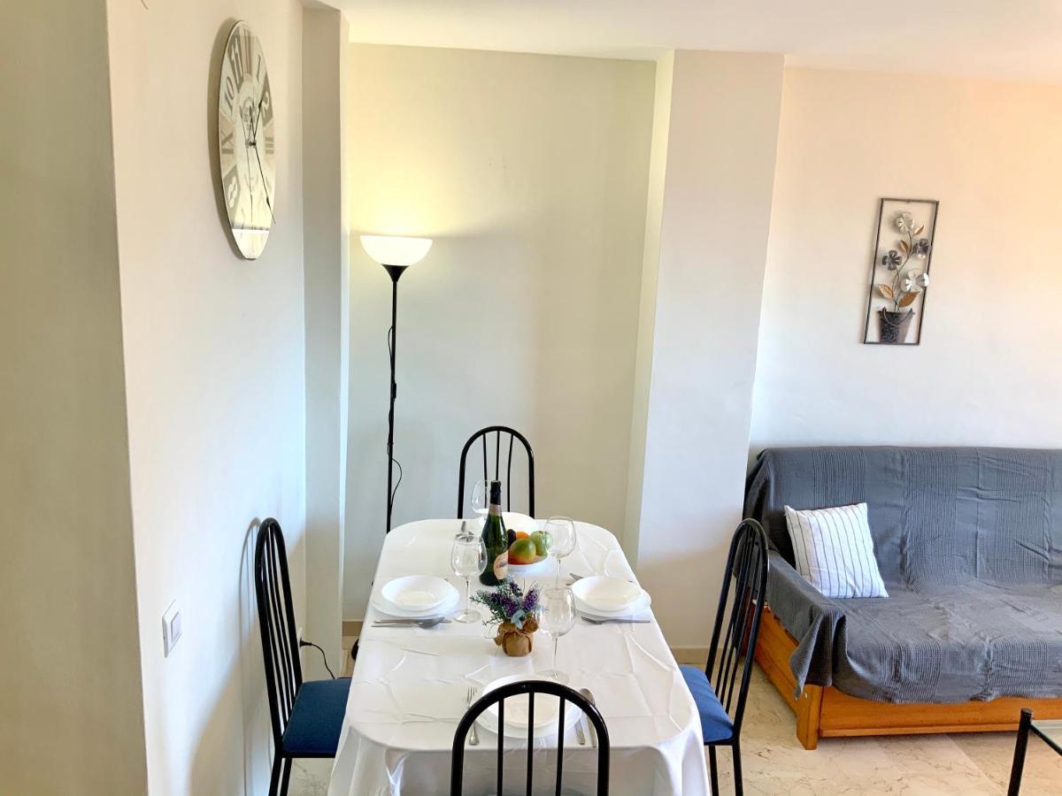 Apartamento De 2 Dormitorios, Gran Terraza, Vistas Al Mar Cerca Playa Carvajal ベナルマデナ エクステリア 写真